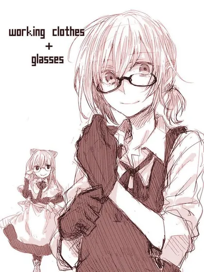 working clothes glasses海报